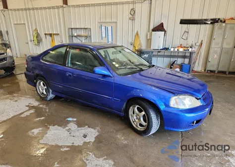 2000 Honda Civic Si из США, поврежденный, VIN 1HGEM1156YL081253